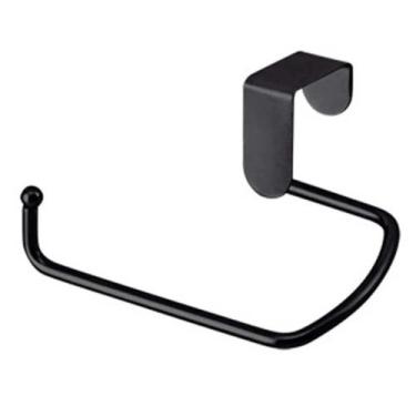 Imagem de Papel higiênico único passerini sem furo aço inoxidável  776-6, PRETO,