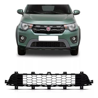 Imagem de Grade Central P/Choque Dianteiro Fiat Mobi 2014/2019
