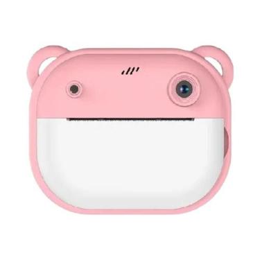 Imagem de Câmera Digital Infantil Com Impressão Instantânea, Câmera Térmica De I