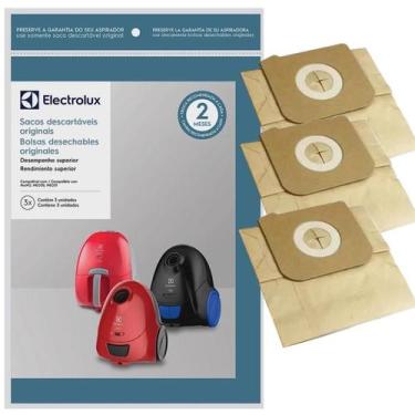Imagem de Saco Descartável P/aspirador Electrolux Nano 3 Unid - Eletrolux