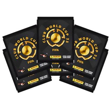 Imagem de Kit com 6 Envelopes FIFA CLUB WORLD CUP 25 Cartela Panini