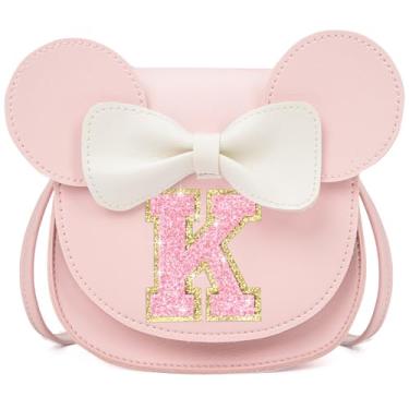 Imagem de Presentes de aniversário para meninas de 3, 4, 5, 6, 7 e 8 anos, presentes de Natal para meninas, crianças, bolsa para meninas, bolsa para crianças, bolsa infantil fofa para meninas, rosa, Rosa