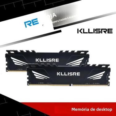 Imagem de Kllisre RAM DDR4 8GB 16GB de memória 2666MHz 3200MHz Desktop Dimm alto