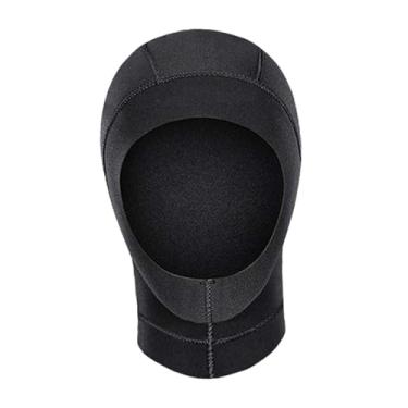 Imagem de menolana Capuz de mergulho Bapa de natação de 3 mm de neoprene, capuzes de traje de pó de proteção contra a orelha, chapéu de surf para homens para homens, M