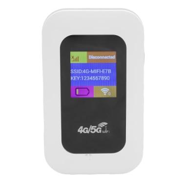 Imagem de Hotspot Móvel Wi -fi, 300 Mbps de Alta Velocidade 4g 5g Desbloqueado WiFi Hotspot Dispositivo, Roteador Portátil de Rede Sem Fio Com Slot para Cartão SIM para Viagem, Suporte 10