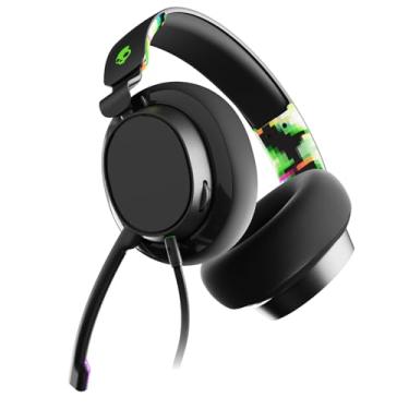 Imagem de Skullcandy SLYR Fone de ouvido para jogos com fio multi-plataforma, funciona com Xbox Playstation e PC - Green DigiHype