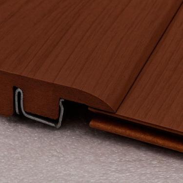 Imagem de Perfil Piso Parede Mdf Brasilia Nordica 10x34x2100 - Durafloor - DURAF