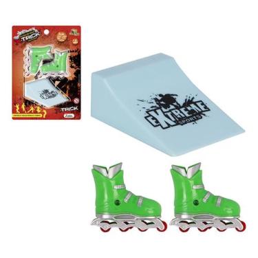 Imagem de Patins De Dedo Com Rampa Infantil X-trick - NoBrand