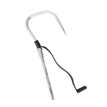 Imagem de BLUEWING Fishing Gaff Hook Extra Afiado Aço Inoxidável 316 Para Arpão Água Salgada Com Capa Protetora Mahi Tuna Wahoo, 3 Polegadas