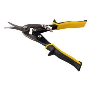 Imagem de Tesoura Aviação Corte Reto Metal Chapa Funileiro Calheiro - Top Pros