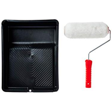 Imagem de Pincéis Atlas 428/22 Conj Pintura de Rolo de la Natural 3Pcs