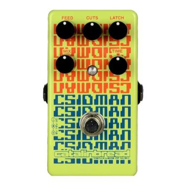 Imagem de Catalinbread Csidman Glitch Stutter Delay Pedal Efeitos Para Guitarra Amarelo