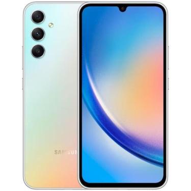Imagem de Usado: Galaxy A34 128GB Prata Muito Bom - Trocafy - Samsung