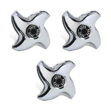 Imagem de Calota Miolo Stile 4 Pontas Aro 20 E 22 Lado Esquerdo 3 Un - Bepo