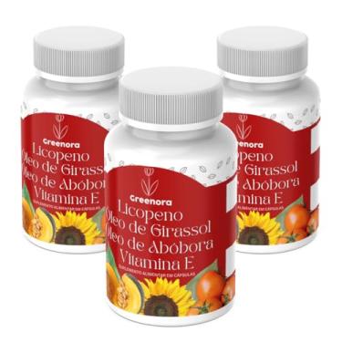 Imagem de Licopeno com Óleo de Girassol + Óleo de Abóbora e Vitamina E 750mg - 120 Cápsulas (3)
