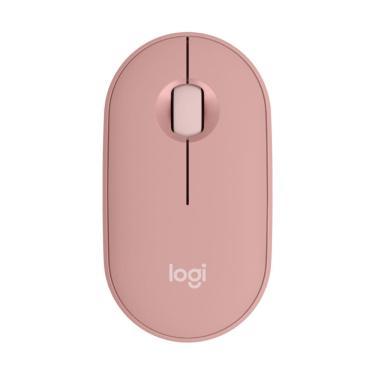 Imagem de Mouse sem Fio Logitech Pebble 2 M350s - Bluetooth - 4000dpi - Rosa - 910-007048