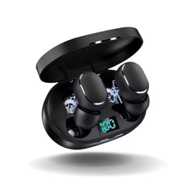 Imagem de Fone de Ouvido Bluetooth Sem Fio TWS | Tela LED | Compacto | Som Hi-Fi | Estojo de Carregamento Portátil | Fone Esportivo Leve | Preto