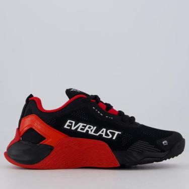 Imagem de Tênis Everlast Climber Ultra Preto e Vermelho, 38