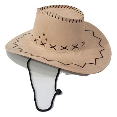 Imagem de Chapéu Country Feltro Adulto Unissex - MSW Comercial LTDA, Preto