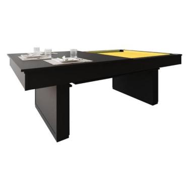 Imagem de Mesa de Sinuca/Bilhar com Tampo de Jantar - 2,00x1,10 - Nelson Bilhare