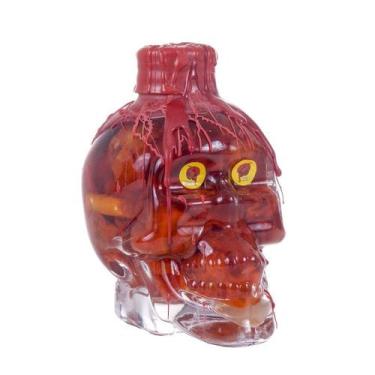 Imagem de Caveira Com Frutos In Natura Carolina Reaper C/azeite 180 Ml - VICIADO