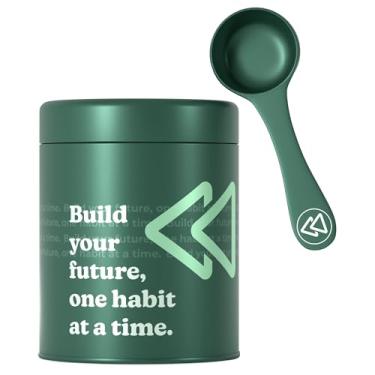 Imagem de Rewind Greens - Super Powder Canister Com Colher, Recipiente Prático Para Armazenamento De Verduras, Café, Chá E Muito Mais