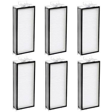 Imagem de Pacote com 6 filtros HEPA laváveis compatíveis com Roborock Q7 Max, Q7 Max+, Q8 Max, Q8 Max+, Q5 Pro, Q5 Pro+, Q5 Max+, Q5 DuoRoller+, aspirador de pó robô T8, peças de filtro de substituição