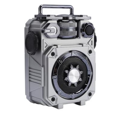 Imagem de Luocute Alto -falante Bluetooth Wireless Portátil, Miniatura de 10w 1500mAh IPX5 à Prova de água Handheld Outdoor Subwoofer, Adequado para Camping para Caminhadas