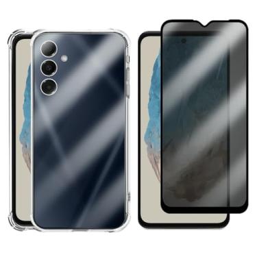 Imagem de Kit Capa Anti Impacto e Película Privacidade Para Galaxy M35