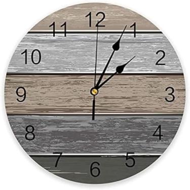 Imagem de Relógio De Parede Pvc Redondo Silencioso Não-tique-taque, Crisântemo Texto Padrão Floral Teal Verde Quartzo Operado Por Bateria Relógios De Parede Para Cozinha Sala De E, Color-01, 10 Inch in Diameter