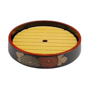 Imagem de SiaBiced Bandeja de Gelo Seco, Prato de Frutos Do Mar, Prato de Sushi, Prato Prático de Sashimi, Prato de Servir Comida para Cozinha, 33cm