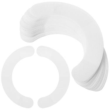 Imagem de 20 tiras de barreira curvadas, tiras de barreira de pele, tiras elásticas de pele larga, suprimentos médicos, extensores de hidrocoloide para bolsas de colostomia, extensor de bolsa elástica para