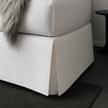 Imagem de Saia para Cama Box Matelada Lindas Vários Tamanhos(Branco-King)