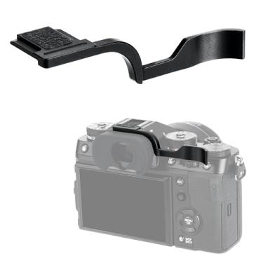 Imagem de JJC Deluxe Liga De Alumínio Metal Polegar Para Câmera Fuji Fujifilm X-T5 Xt-5 X-T4 X-T3 Xt5 Xt4 Xt3 Com Capa Protetora Sapata E Suporte Preto
