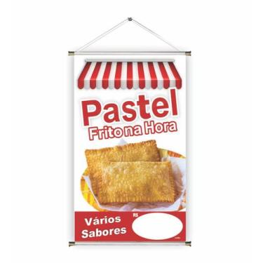 Imagem de Banner pronto Pastel e Caldo de Cana BA 264 medida 45x70 cm arte pront