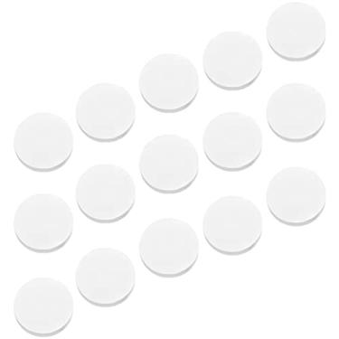 Imagem de DECHOUS 500 peças de forros de tampa de copo à prova de vazamento: 95-98 mm xícaras de café películas redondas de vedação almofadas de papel para bebidas leite chá café, 4,5 polegadas