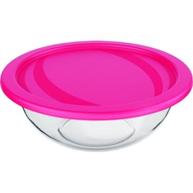 Imagem de Kit Com 3 Tigela Plus Com Tampa Marinex 1,5 L Nadir