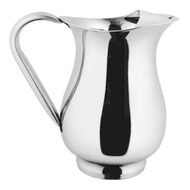 Imagem de Jarra Inox Indiana 1 Litro E Meio Água Suco Aparador Gelo