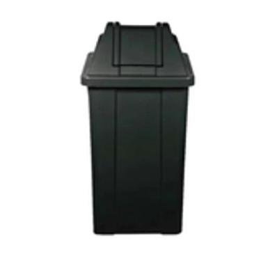 Imagem de Lixeira Quadrada Com Tampa Basculante 100 Litros - JSN