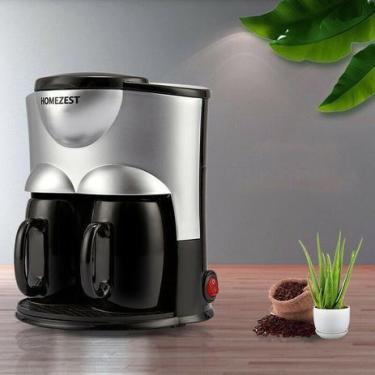 Imagem de Maquina De Café Cafeteira Elétrica Máquina De Chá + 2 Caneca - Homezes
