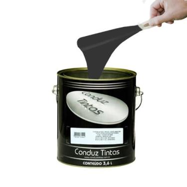 Imagem de Tinta para Piso Ecológica - CONDUZ TINTAS - CINZA ESCURO - Galão 3,6 L