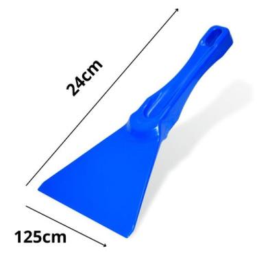 Imagem de Espatula uso geral 125mm azul maxi tech bralimpia multiuso, ESP125AZ E