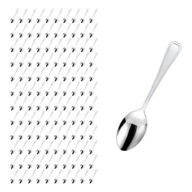 Imagem de Jogo Casa Colher Reforçada Inox 120 Pçs Restaurante / Bar - Em casa te