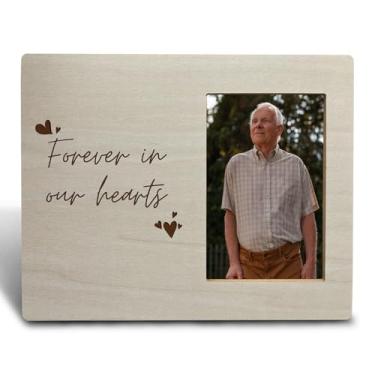 Imagem de FHUGX Presentes de simpatia para a perda do ente querido, presente em memória de um ente querido, porta-retratos memorial, 10 x 15 cm, porta-retratos memorial de simpatia, presentes de luto