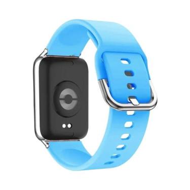 Imagem de Pulseira De Silicone Unissex Para Xiaomi Mi Band 9/8 pro Redmi Watch 4