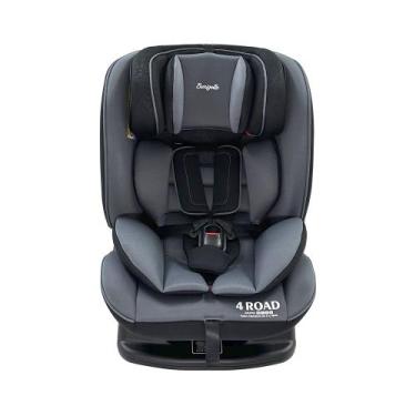 Imagem de Cadeirinha Infantil Reclinável p/ Carro 4 Road Burigotto, Cinza