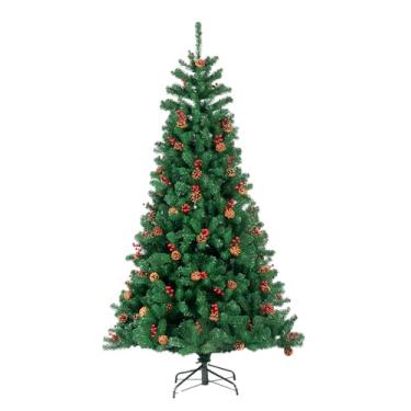 Imagem de Árvore de Natal VD c/Pinhas/Azevinhos 1.158 Galhos