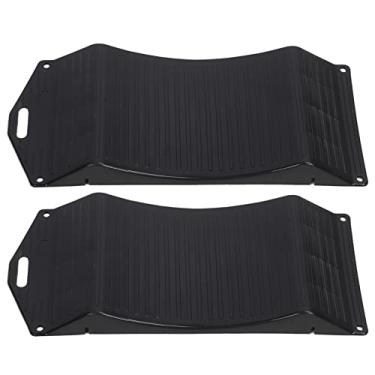 Imagem de Rampas para Roda de Pneu de Carro, 2 Peças, Rampas Planas para Proteção de Pneus, Resistente, Poderosa Capacidade de Rolamento de Carga, (Pissentegsg1e68y4o-11)