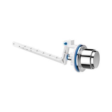 Imagem de Botão Acionamento Lateral Cromado Para Caixa Acoplada - Blukit ø10 A 26mm