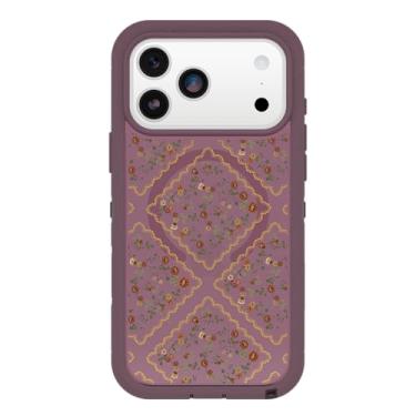 Imagem de OtterBox Capa transparente para iPhone 17 Pro Max Defender Series Pro XT - Devaneio do crepúsculo - Roxo - Capa para iPhone resistente, robusta e durável, encaixa no MagSafe